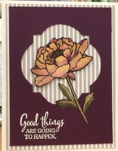 Good things are going to happen card